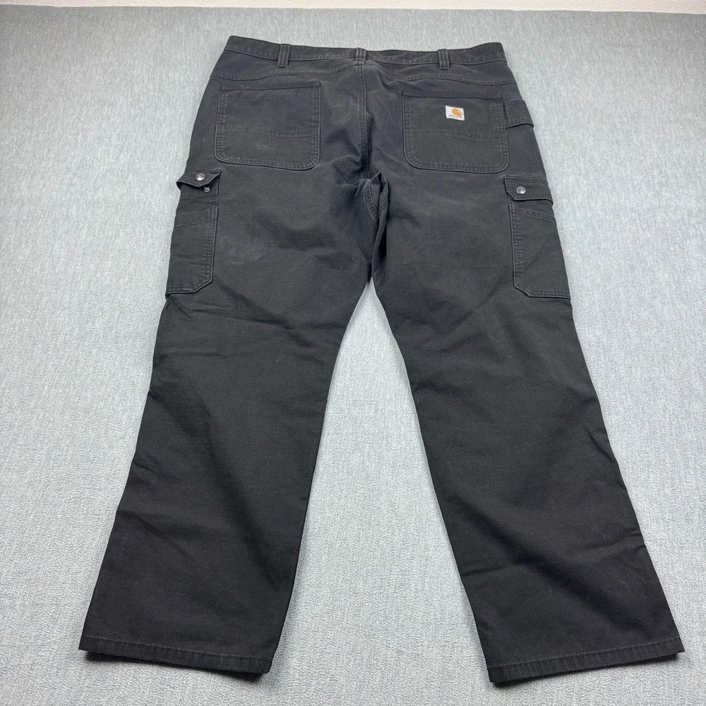 Carhartt Pants Mens 40X30 Relaxed Straight Ripstop Double Knee Cargo 105461‎